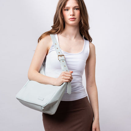 Black Shoulder Bag – Minimalist & Spacious Vegan Leather Design