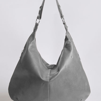 Spacious Shoulder Bag – Vegan Leather