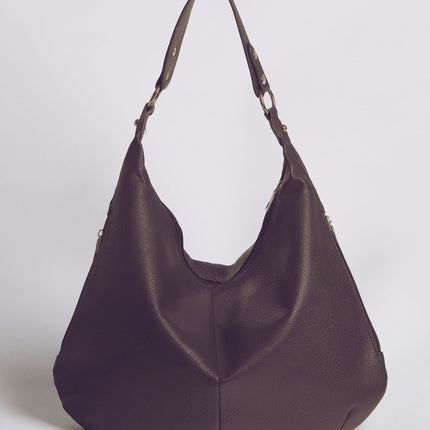 Spacious Shoulder Bag – Vegan Leather