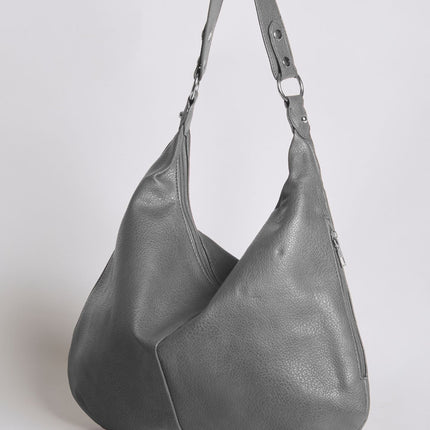 Spacious Shoulder Bag – Vegan Leather