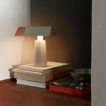 Modern Sculptural Table Lamp – Adjustable Warm Light with USB Charging for Stylish Home Décor