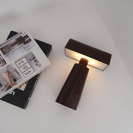 Modern Sculptural Table Lamp – Adjustable Warm Light with USB Charging for Stylish Home Décor
