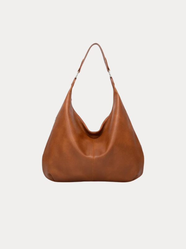 Charlotte Women's Genuine Leather Hobo Shoulder Bag – Spacious, Timeless Design for Everyday Use