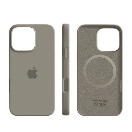 MagSafe Silicone iPhone Case – Shockproof Protection with Soft Microfiber Lining | Premium Slim Cover