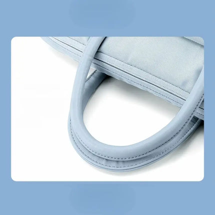 Light Blue Laptop & Work Tote Bag – Stylish, Spacious, and Travel-Friendly
