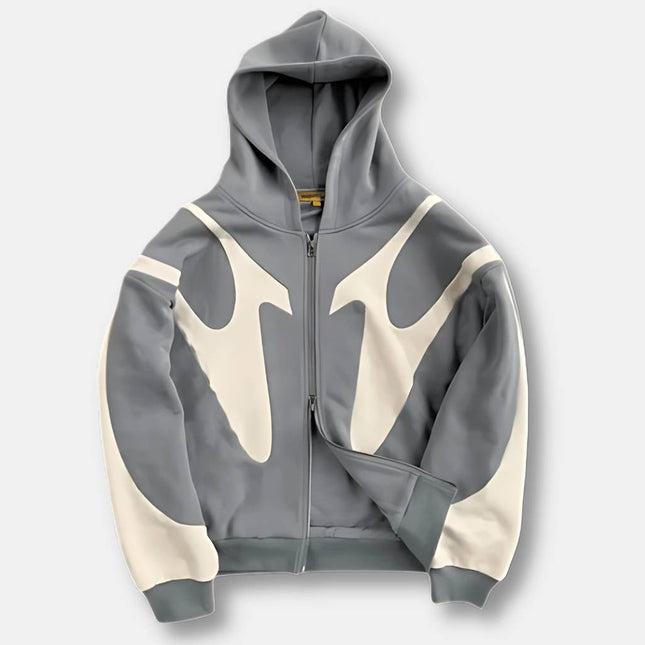 Unisex Hoodie with Abstract Design – Stylish, Comfortable and Versatile