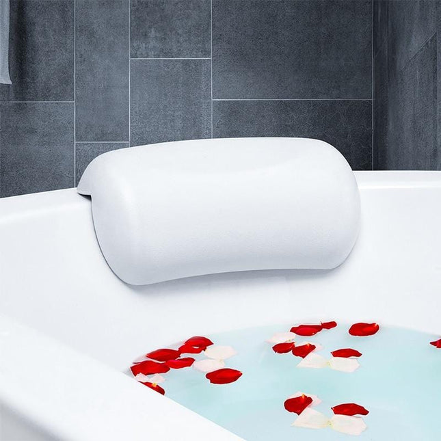 CozySoak Ergonomic Bathtub Pillow for Head & Neck Support — Spa-Level Comfort for Standard Tubs