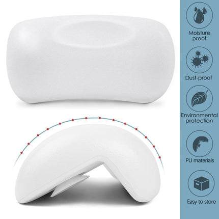 CozySoak Ergonomic Bathtub Pillow for Head & Neck Support — Spa-Level Comfort for Standard Tubs