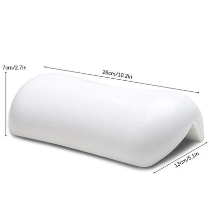 CozySoak Ergonomic Bathtub Pillow for Head & Neck Support — Spa-Level Comfort for Standard Tubs