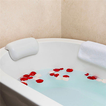 CozySoak Ergonomic Bathtub Pillow for Head & Neck Support — Spa-Level Comfort for Standard Tubs