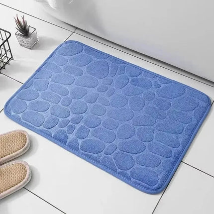 CozyStone Memory Foam Rug Mat 24" x 35" – Soft Non-Slip Floor Mat for Bathroom, Kitchen, Living Room & Bedroom