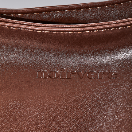 Minimalist Hobo Shoulder Bag – Vegan Leather