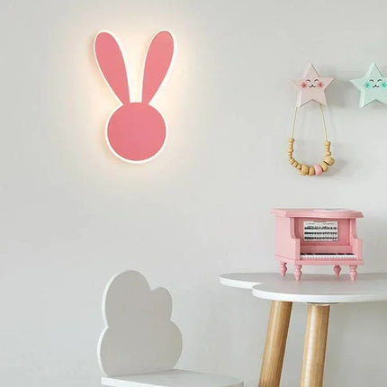 Playful Animal LED Wall Lamp 7.5″ × 11.8″ or 7.9″ × 6.9″ – Kids Night Light for Nursery, Playroom & Hallway