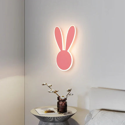 Playful Animal LED Wall Lamp 7.5″ × 11.8″ or 7.9″ × 6.9″ – Kids Night Light for Nursery, Playroom & Hallway