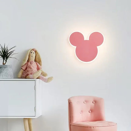 Playful Animal LED Wall Lamp 7.5″ × 11.8″ or 7.9″ × 6.9″ – Kids Night Light for Nursery, Playroom & Hallway
