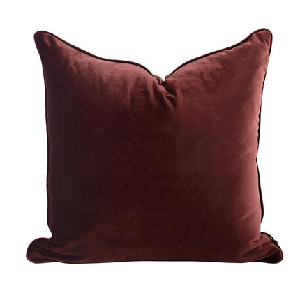 Luxury Velvet Cushion Cover – Soft Flannel Decorative Throw Pillow for Sofa, Bed, or Chair – Available in Multiple Colors