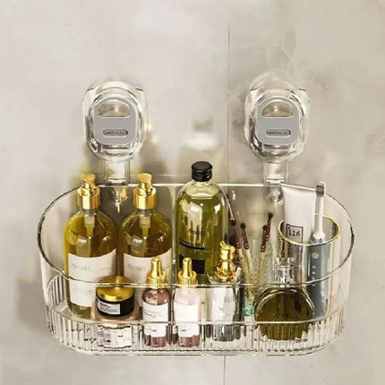 ElaraBox Wall Organizer 11" x 4.7" x 3.9" – Large Capacity Storage for Bathroom, Kitchen & Office