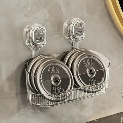 ElaraBox Wall Organizer 11" x 4.7" x 3.9" – Large Capacity Storage for Bathroom, Kitchen & Office