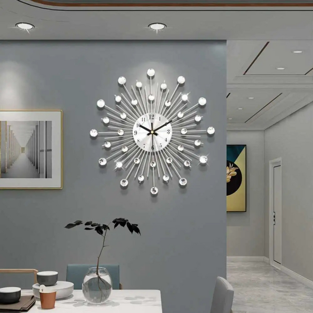 Elegant Modern Wall Clock – Silent Non-Ticking Minimalist Design for Home & Office Décor