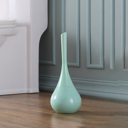Modern Black Toilet Brush Set 15.7" – Hygienic, Splash-Free & Stylish Bathroom Accessory