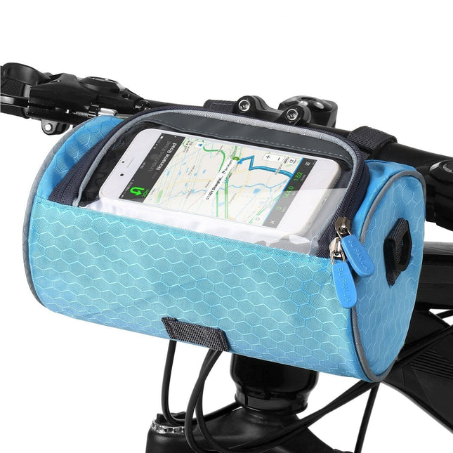 Waterproof Bike Frame Bag with Touchscreen Window – Universal Smartphone Holder for Cycling, MTB & Road Bikes