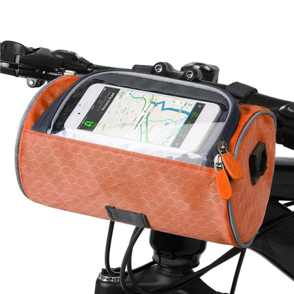 Waterproof Bike Frame Bag with Touchscreen Window – Universal Smartphone Holder for Cycling, MTB & Road Bikes
