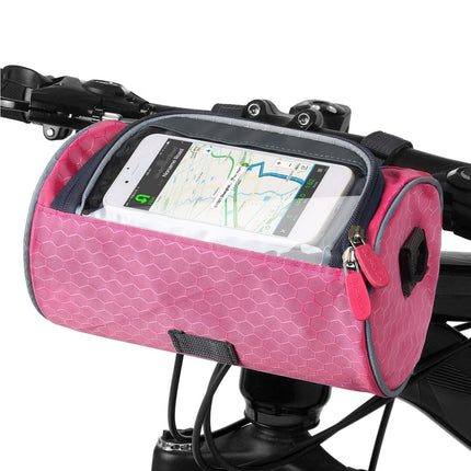 Waterproof Bike Frame Bag with Touchscreen Window – Universal Smartphone Holder for Cycling, MTB & Road Bikes
