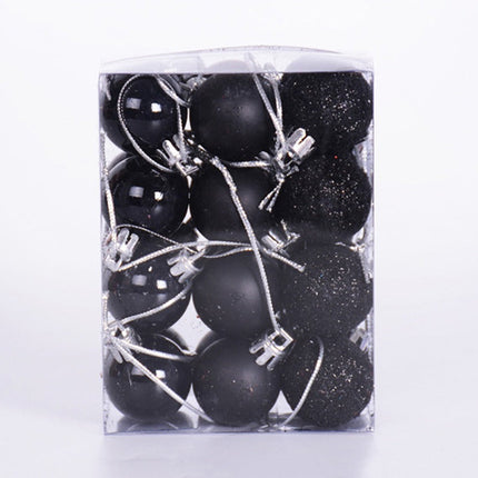 Colorful Hanging Christmas Ornaments 1.6" x 1.6" – Durable Indoor Holiday Decorations Set