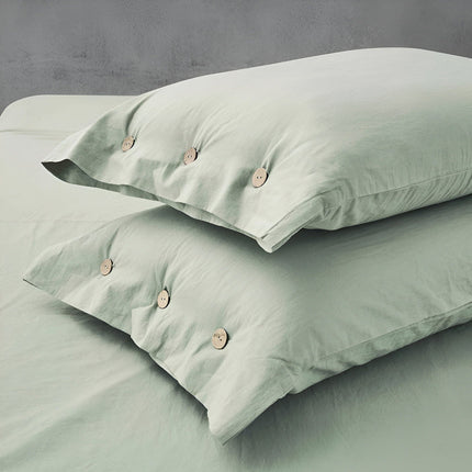 Premium Cotton Bedding Set – Queen Size 59" x 79" with Pillowcases – Soft, Breathable & Stylish