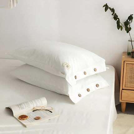 Premium Cotton Bedding Set – Queen Size 59" x 79" with Pillowcases – Soft, Breathable & Stylish