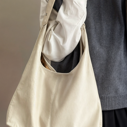 Ella Vegan Leather Tote Bag for Women ‒ Spacious PU Leather Shoulder Tote | Cruelty-Free & Durable