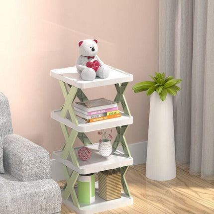 Slim Wooden Shoe Rack – Space-Saving Entryway Organizer for Small Spaces