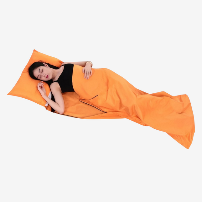 Ultra-Light Travel Sleeping Bag Liner | Quick-Dry, Breathable, Compact Camping Sheet