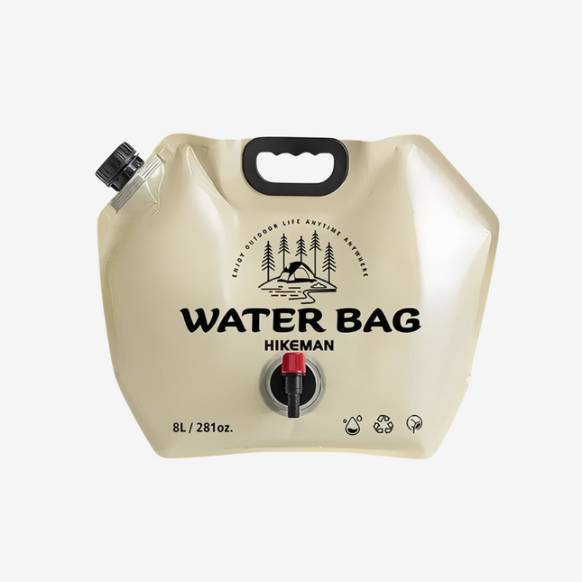 8L Collapsible Water Bag – BPA-Free, Leakproof, Foldable with Spigot – Ideal for Camping, Hiking & Outdoor Adventures