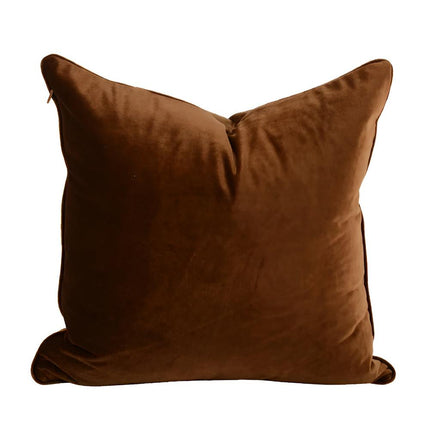 Luxury Velvet Cushion Cover – Soft Flannel Decorative Throw Pillow for Sofa, Bed, or Chair – Available in Multiple Colors