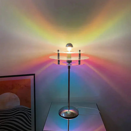 Retro LED Table Lamp with Color Changing Light – USB Powered Ambient Lighting for Home Décor