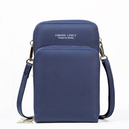 Elegant Compact Phone Crossbody Bag – Lightweight Crossbody Purse with Multiple Pockets