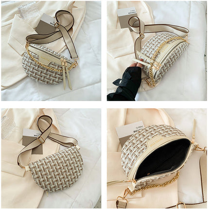 Stylish Printed Crossbody Bag with Zip Closure | Trendy PU Leather Shoulder Bag with Adjustable Strap for Everyday Use