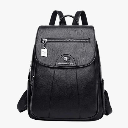 Stylish PU Leather Women's Backpack – Versatile, Secure & Spacious