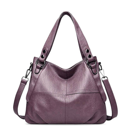 Burgundy Shoulder Bag – Stylish & Practical Vegan Leather Purse