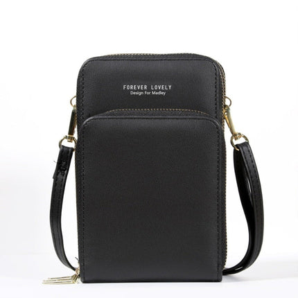 Elegant Compact Phone Crossbody Bag – Lightweight Crossbody Purse with Multiple Pockets