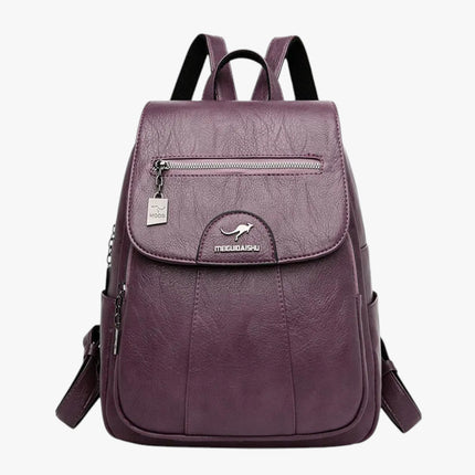 Stylish PU Leather Women's Backpack – Versatile, Secure & Spacious