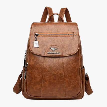 Stylish PU Leather Women's Backpack – Versatile, Secure & Spacious