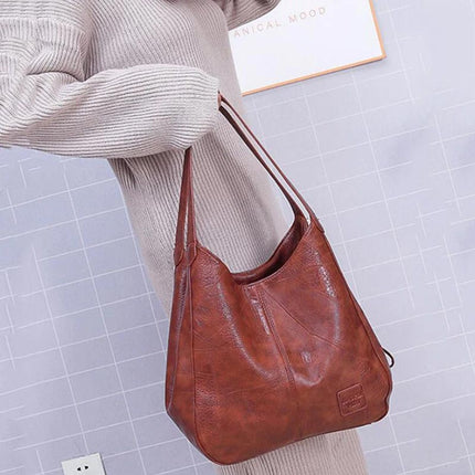Genuine Leather Shoulder Bag for Women – Stylish, Spacious & Durable