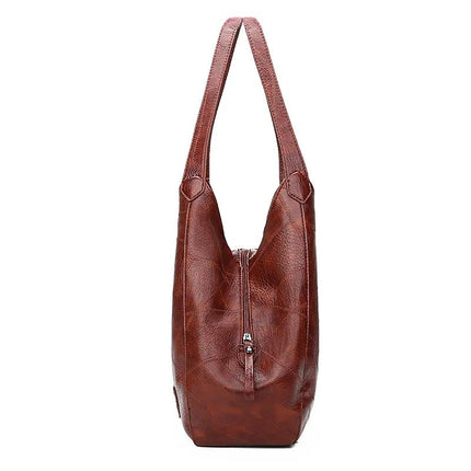 Genuine Leather Shoulder Bag for Women – Stylish, Spacious & Durable