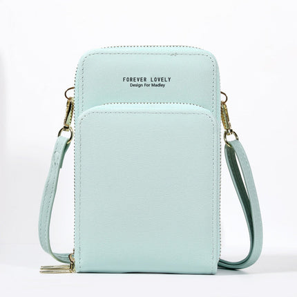 Elegant Compact Phone Crossbody Bag – Lightweight Crossbody Purse with Multiple Pockets