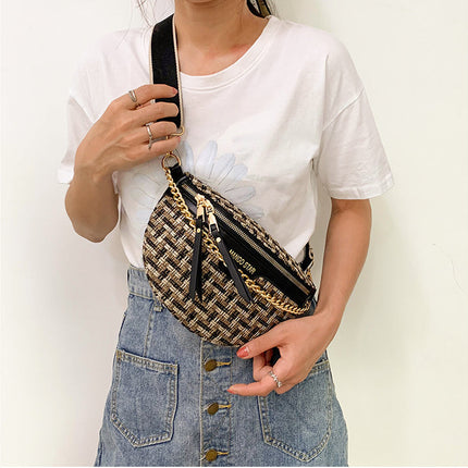 Stylish Printed Crossbody Bag with Zip Closure | Trendy PU Leather Shoulder Bag with Adjustable Strap for Everyday Use