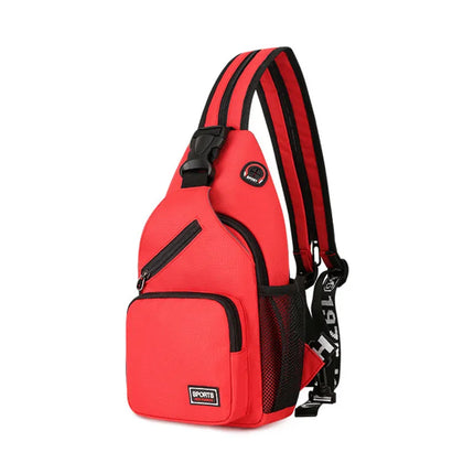 Sporty Crossbody Backpack – Compact, Practical & Comfortable Sling Bag for Daily Use