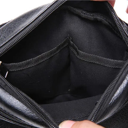 Vintage Black Fanny Pack with Bold Vanity Fair Print – Stylish Belt Bag for Festivals & Daily Wear