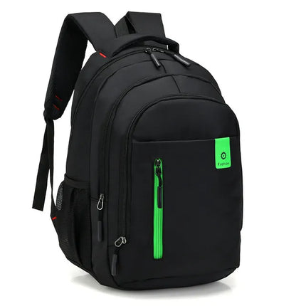 Waterproof 15.6" Laptop Backpack with USB Charging Port – Ergonomic Anti-Theft Backpack for Work, School & Travel